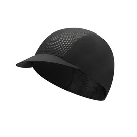 ZodiacZen Cycling Cap Spring Summer UV Protection Bicycle Underhelmet Cap for Outdoor Sports, black, Unit size