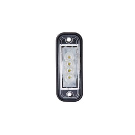HELLA 2KA 010 278-011 Licence Plate Light - LED - 24V - Fitting - LED colour: White - Plug: Blade Terminal - Upper