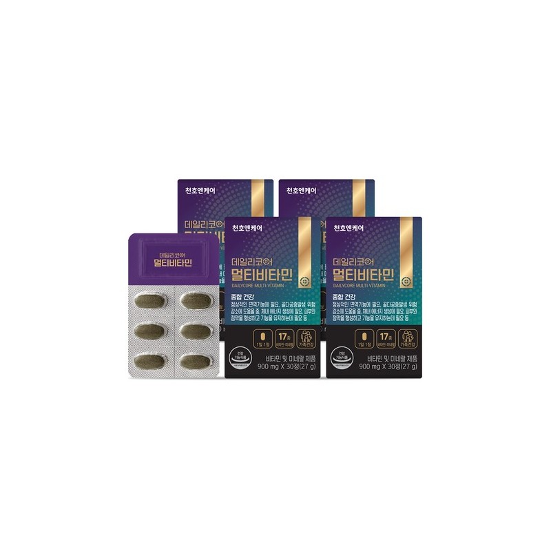 Cheonho N Care Daily Core Multivitamin 900mg x 30 tablets