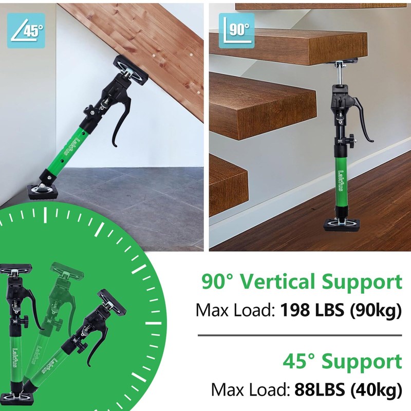 Cabinet Jacks for Installing Cabinets, Adjustable Third Hand Quick Support
