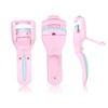 Baluue Pcs Eyelash Curler Tweezers Lash Curler for Eye Heated