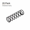 DTGN 1.2x15x50mm(DxODxL) Compression Spring - 20Pack - Good for Machinery