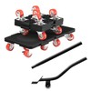 Heavy Furniture Lifter Mover Dolly Set, 360° Rotation 5-Wheel Dollies