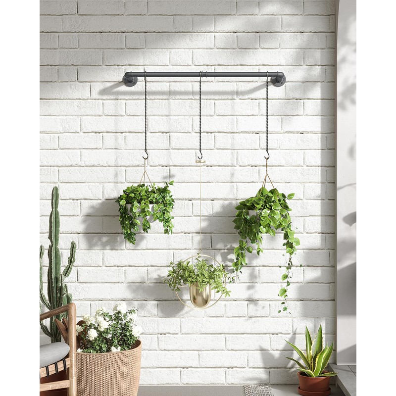 SOFITORG Plant Hanger Indoor, Hanging Planters Rod for Indoor Plants
