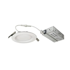 Nora NEFLINTW-R4MPW 4" E-Series Flin LED Downlight (27K/30K/35K/40K/50K), No Housing Required 120V