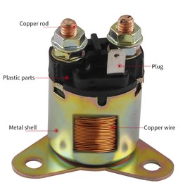 Road Passion Starter Solenoid Relay for Honda Generator EC6500 EM3000 EM3500 EM4500 EM5000 EM5500 EMS3800 EMS4000 EP5500 EP6500 ES5500 ES6500 EW190 EX3000 EX3300 EX4000 EX4500 EX5500