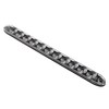 Partsam 2Pcs 15" Red 3 ID Bar w/Reverse White Light