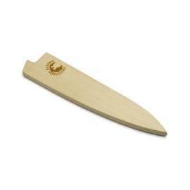 Yoshihiro Magnetic Oak Wood Saya Cover Blade Protector for Petty 150mm
