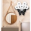 Butterfly Black Toilet Tissue Holder,Animal Paper Holders,Decorative Metal Paper Holder,Funny