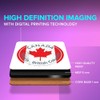 1 x Square Jumbo Size Coaster 12cm Victoria Canada Flag