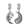 Daixiya Yin Yang Charms for Couple 925 Sterling Silver Tree