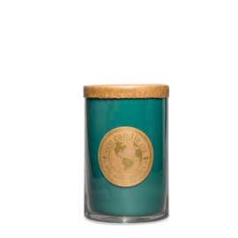 Eco Candle Co. Recycled Candle, Botanica, 26 oz. - Scents of Pine, Lavender, & Moss - 100% Soy Wax, No Lead, Kraft Paper Label & Lid, Hand Poured, Phthalate Free