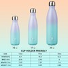 Konokyo Insulated Water Bottles,25 oz Double Wall Stainless Steel Vacumm