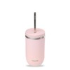 Qwetch - Cold Cup Thermoskanne, 470 ml, Pastellrosa, 24 Stunden