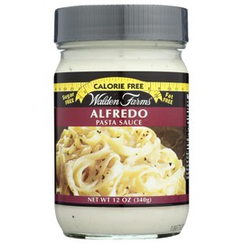 Walden Farms Calorie Free Pasta Sauce Alfredo 12 fl oz (Pack of 3) by Walden Farms