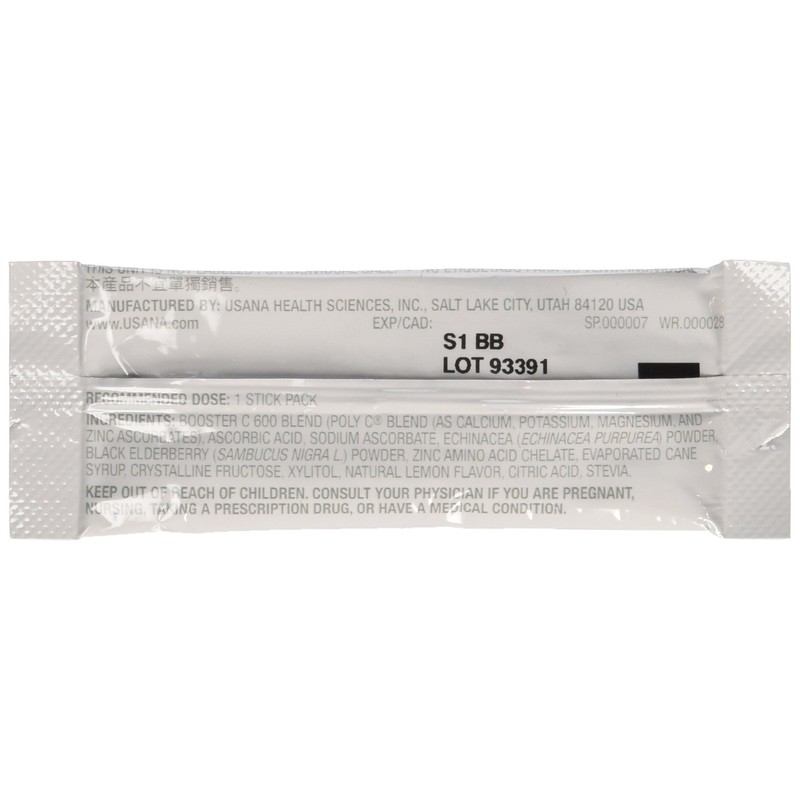 USANA Booster C 600TM (28 Packets/Box) by USANA Health Sciences