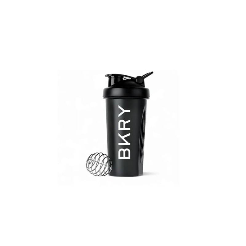 Bvkhary Protein Shaker Bottle with Wire Whisk - BKRY Blender