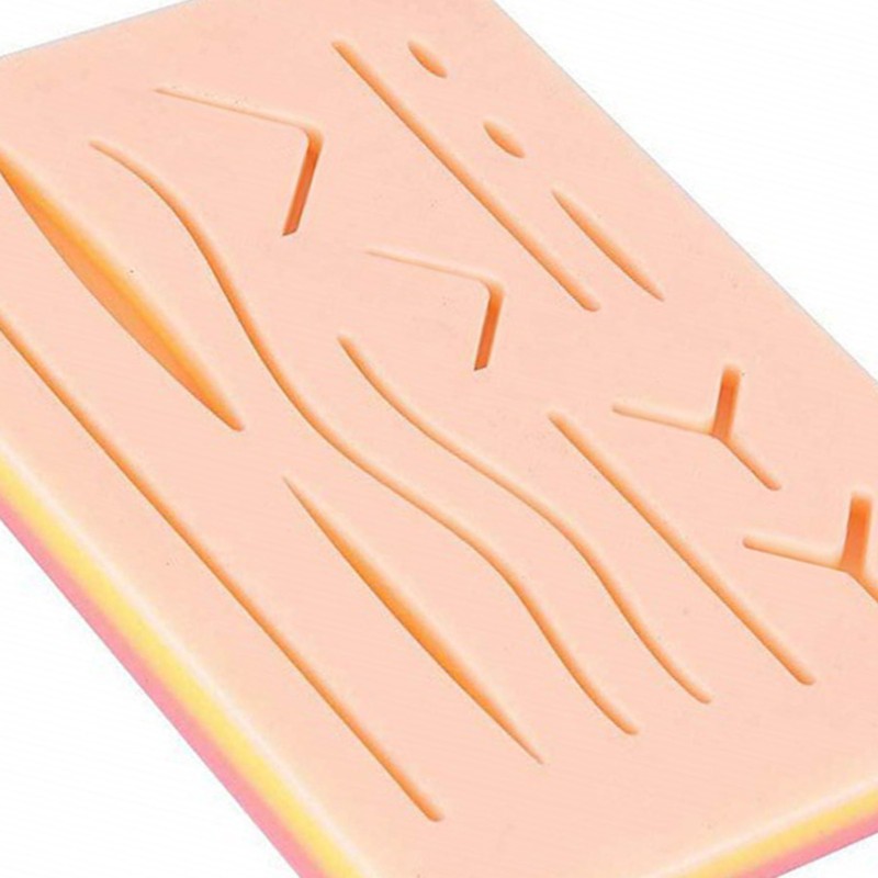 Suture Practice Pad 3 Layers Food Grade Silicone Odorless High