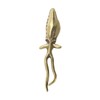 Folpus Brass Squid Statue Handcrafted Housewarming Gift Mini Ornaments Collectible