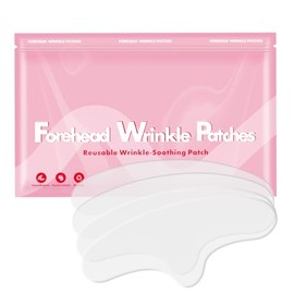 parches reutilizables para las arrugas de la frente, cinta facial de silicona para reducir las arrugas, parche antiarrugas para líneas finas, mascarilla hipoalergénica para eliminar las arrugas, kit