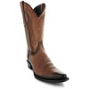Soto Boots Mens Burnished Snip Toe Cowboy Boots H50030 (7.5)
