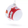 BESTPYSANKY Strawberry Yogurt Blown Glass Christmas Ornament