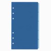 Knox 52160500 Personal Organizer, Refill, 5 Horizontal Indexes, 5 Sheets