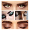 S.A.V.I 32 Styles 4 Sheets Eye Makeup Quick Eyeliner Eye-shadow