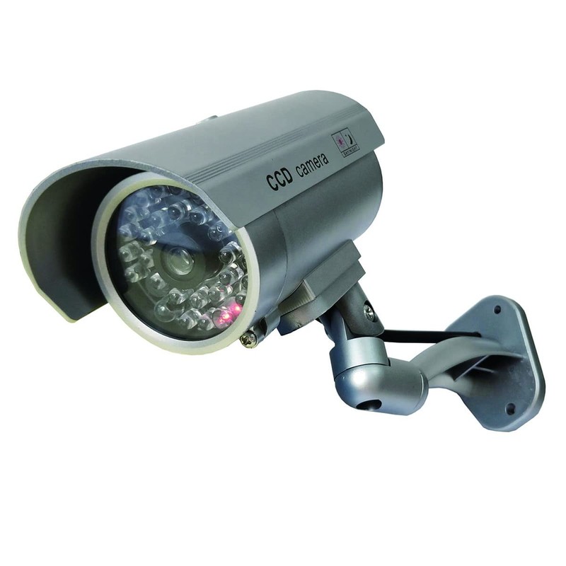 Yuarisx Dummy Security Camera Bullet Fake Indoor Outdoor CCTV Surveillance