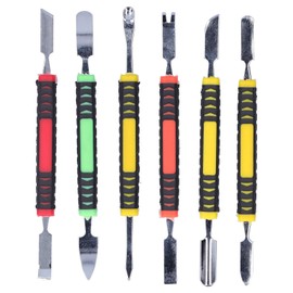 6 Piezas de Juego de Herramientas de Palanca Spudger de Extremos Dobles, Herramientas Profesionales de reparación de electrónica, Kit de Herramientas para teléfonos, tabletas, Relojes,etc
