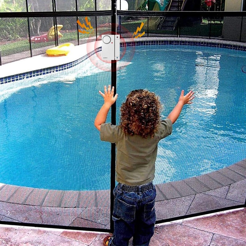 HENDUN Door Alarms When Opened with Remote, Door Bells Chimes,