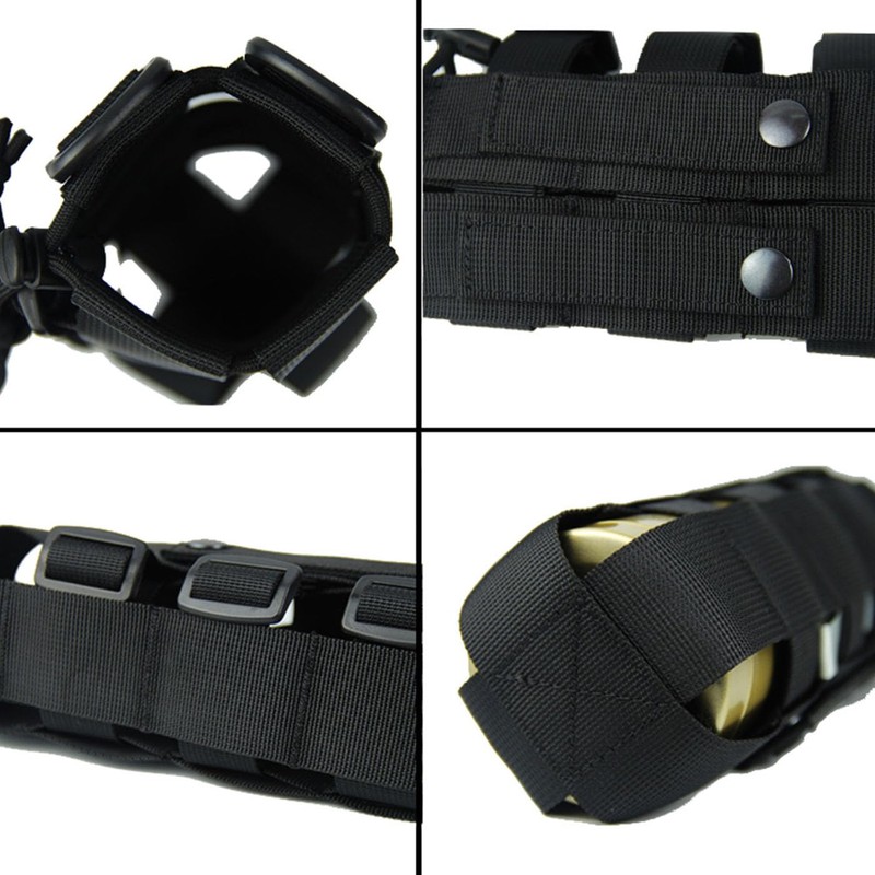 Mirhua Portable Outdoor Water Bottle Bag Holder Bin Compatible Adjustable