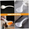SHOWERORO 6pcs Spoons Scoops Soup Ladle Porridge Pot Ladle Long