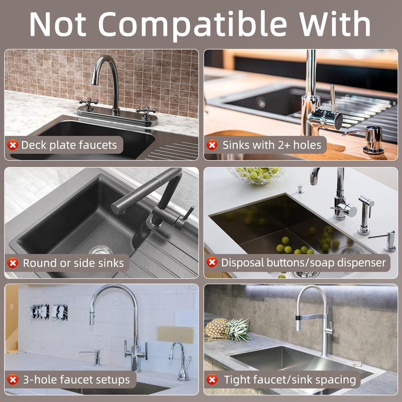 AKUVU Faucet Mat for Kitchen Sink - Super Absorbent Diatomite