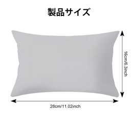 Mini Pillow 11" x 7" Outdoor Pillow Camping Pillow Travel Pillow Cushion Pillow Machine Washable Small Pillow Solid Small Nap Pillow Ultra Lightweight for Toddlers Kids Dogs Travel Sleeping in Car