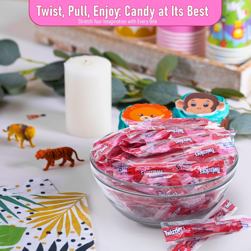 Twizlers Pull 'n' Peel Cherry Bulk Pack, 1 lb (Approx.