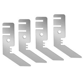 4 Pcs Double Crossbar Hanger,3" Double Stand Wedding Valance Hanger for Pipe and Drape Backdrop Stand Kit