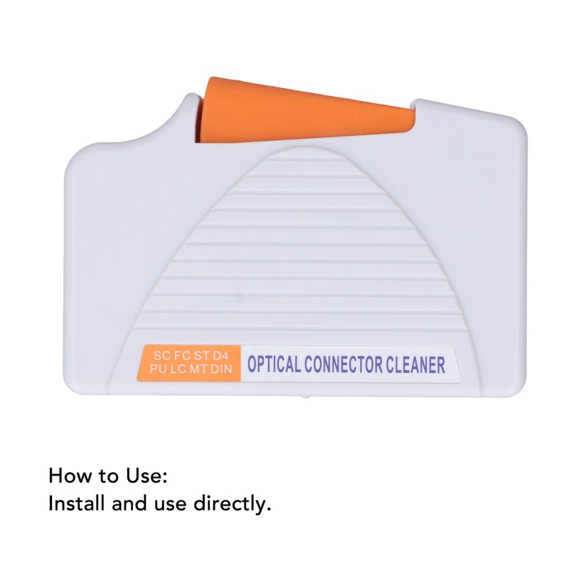 Optic Fiber Connector Cleaner Optical Cleaning Box Tool for SC