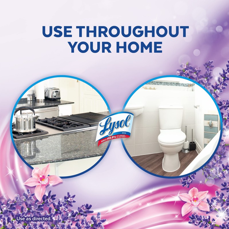 Lysol Multi-Surface Cleaner, Sanitizing and Disinfecting Pour, to Clean and