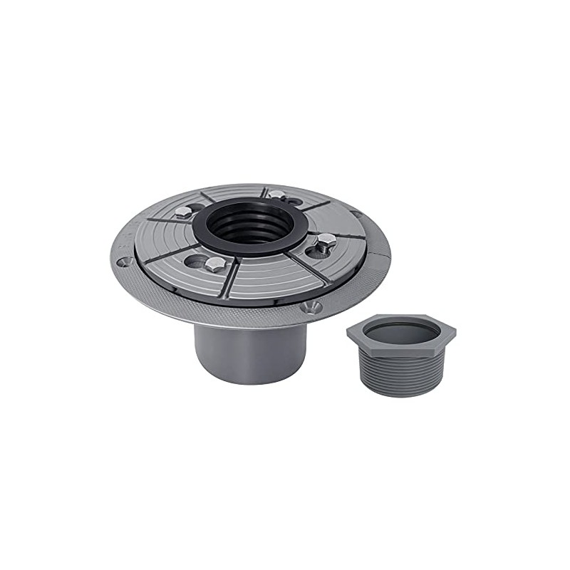 Neodrain 2-Inch PVC Sub Drain, Shower Drain Base, No Hub