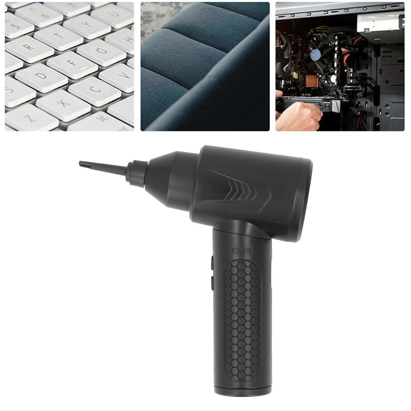 Electric Air Duster Multifunctional 3 Speed Adjustable 6000mAh 55000RPM Cordless