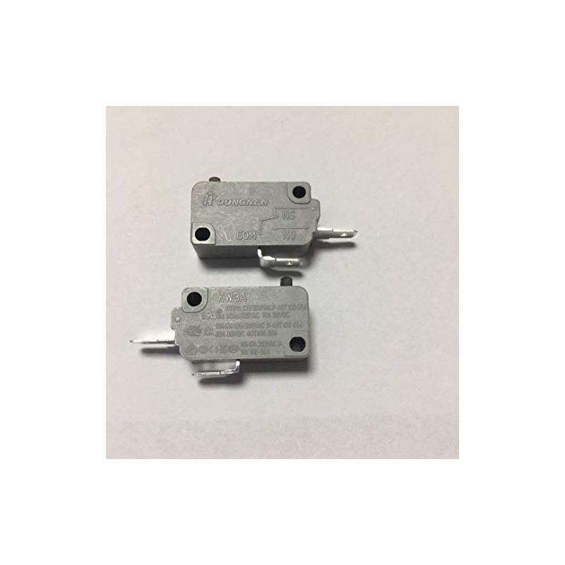 2Pcs KW3A Microwave Oven Door Micro Switch 125V/250V 16A Normally