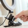 InnovaGoods Selfie Ring Light with Clamp Mount Lumahoop, Illuminates Selfies