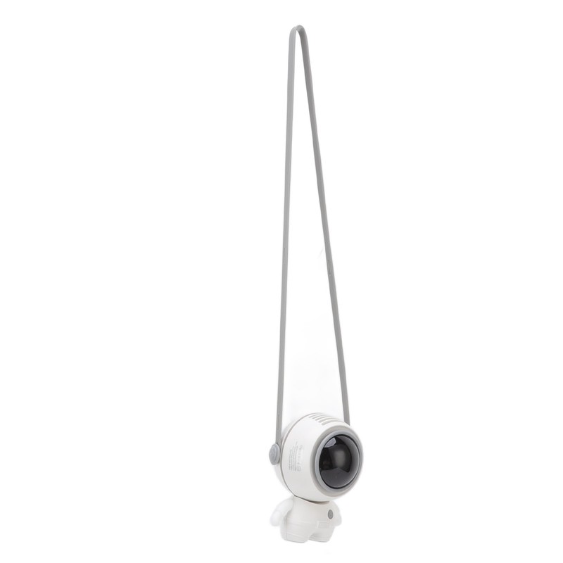 Mini Fan USB Astronaut Appearance Rechargeable Low Noise Portable Hanging