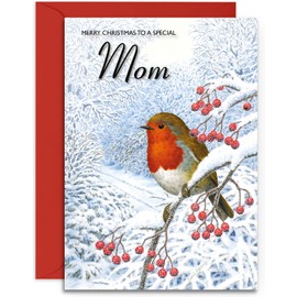 Olivia Samuel Mom Christmas Card - Medium Sized Card