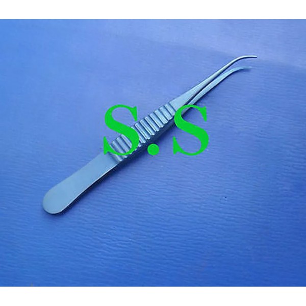 S.S Iris Dressing (Eye) Forceps Titanium 3.5" Excellent Quality Cvd