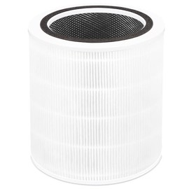 sieloonger Core 400S Replacement Air Filter Compatible with LEVOIT Core 400S Core 400S-RF AIR Purifier,H13 True HEPA 3-in-1 Replacement Filter, Efficiency Activated Carbon,1-Pack(White)
