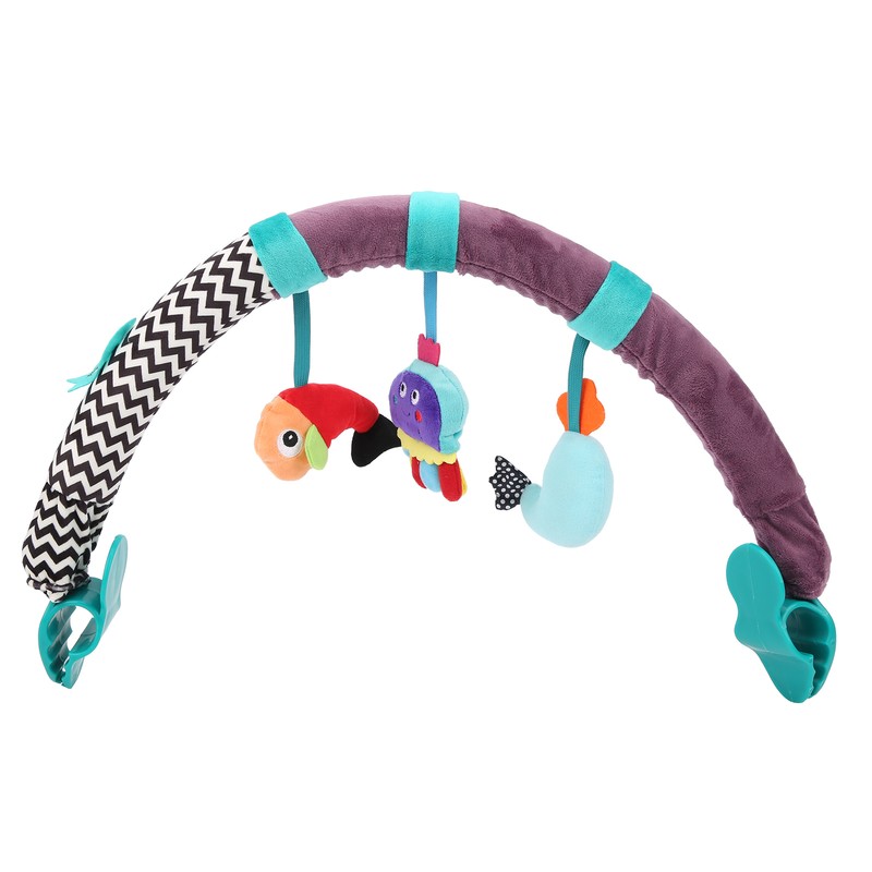 Infant Bed Crib Hanging Rattles Lovely Animal Baby Stroller Hanging