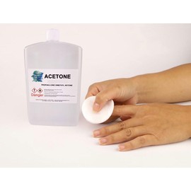 Pure Acetone Nail Polish Remover UV LED GEL Soak Off (Acetone-5Litre)