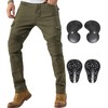 CTBQiTom Motorcycle Pants for Men Motocross Riding Pants Motorbike Riding